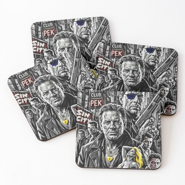 Item preview, Basin City Noir: Sin City Broadstroke Oil Art designed and sold by Art's Diner.