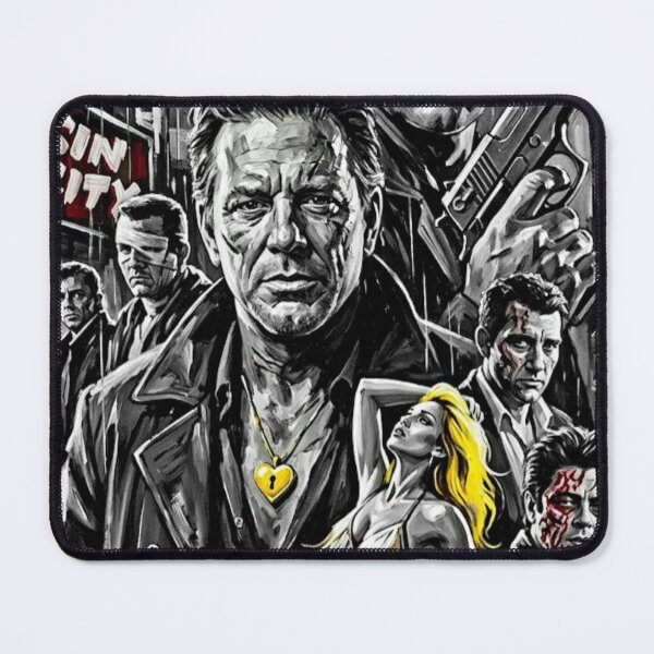 Item preview, Basin City Noir: Sin City Broadstroke Oil Art designed and sold by Art's Diner.