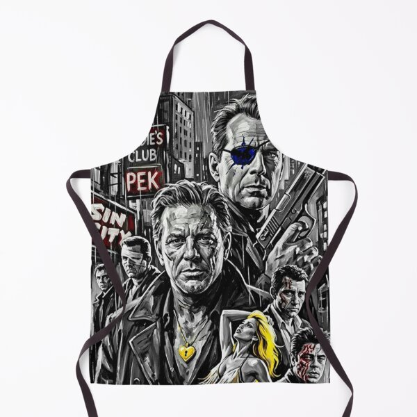 Item preview, Basin City Noir: Sin City Broadstroke Oil Art designed and sold by Art's Diner.