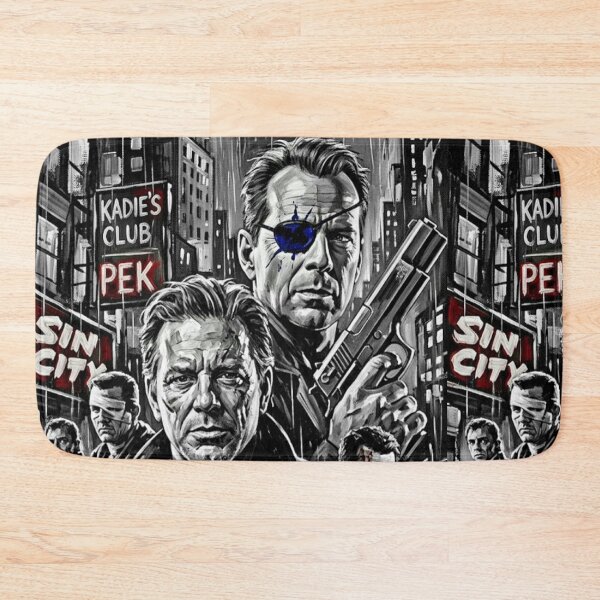 Item preview, Basin City Noir: Sin City Broadstroke Oil Art designed and sold by Art's Diner.