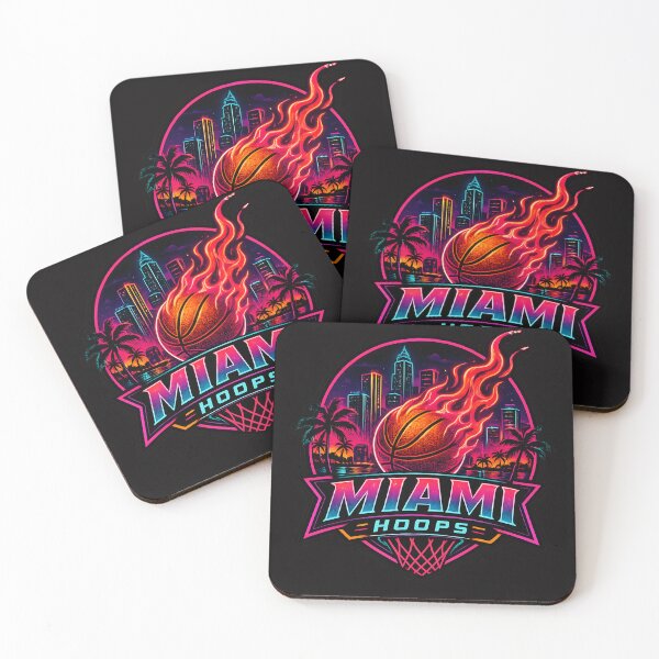 Item preview, Miami Hoops designed and sold by Sunrise Slaps.