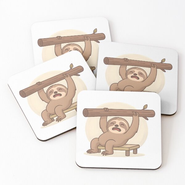 Item preview, Sloth Progress Is Still Progress - Funny Gym Design designed and sold by Mouad-Doadi.