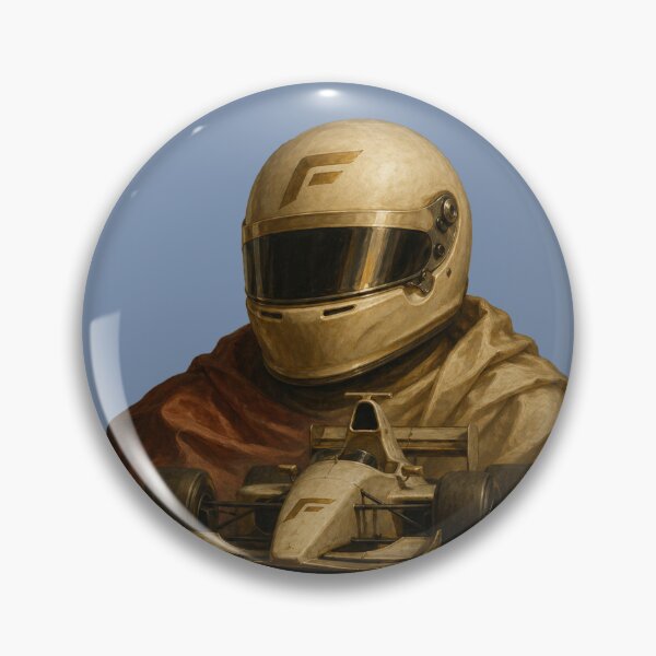 Item preview, F1 Racer Classical Portrait – Oil Painting Style designed and sold by ticzla95.