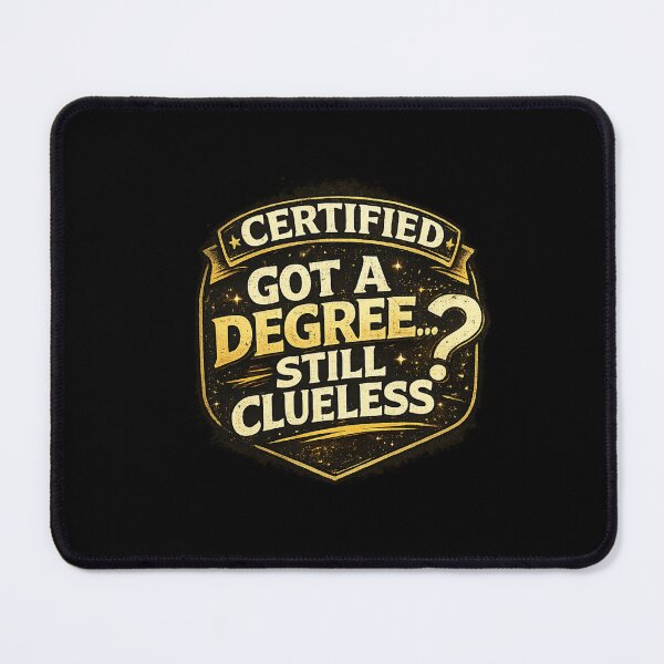 Item preview, Got a Degree Still Clueless Shirt – Funny Graduation Meme Sarcastic Grad Gift designed and sold by Line-Mood1⭐️⭐️⭐️⭐️⭐️.