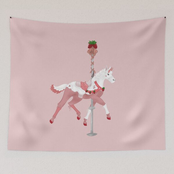 Item preview, Strawberry Milk Carousel designed and sold by Peaches N’ Screams.