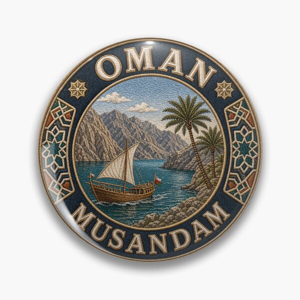Item preview, Musandam, Oman – Dhow, fjord coast & mountain range designed and sold by Girih.