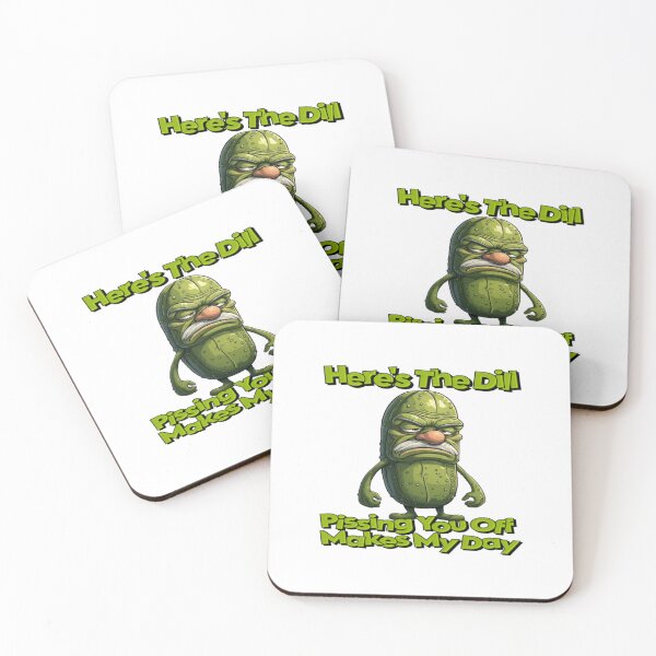 Item preview, Grumpy Old Pickle Here's The Dill designed and sold by Bigfoot T-Shirt Co..