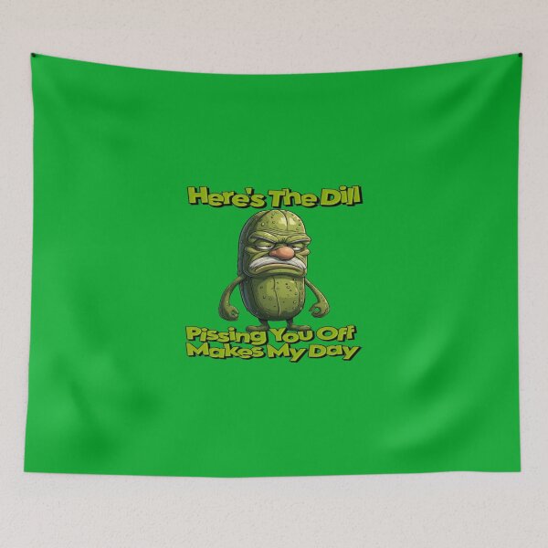 Item preview, Grumpy Old Pickle Here's The Dill designed and sold by Bigfoot T-Shirt Co..