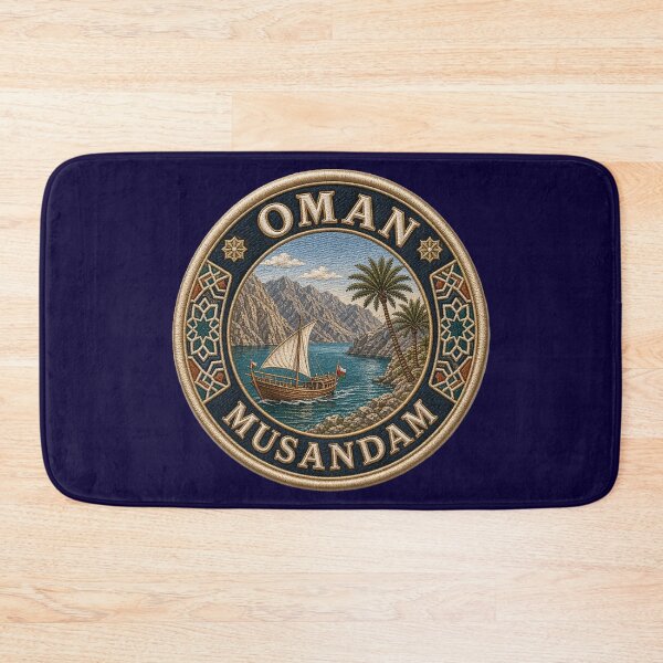 Item preview, Musandam, Oman – Dhow, fjord coast & mountain range designed and sold by Girih.