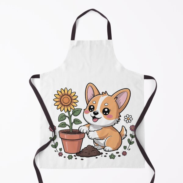 Item preview, Corgi with Sunflower designed and sold by jkrphoto.