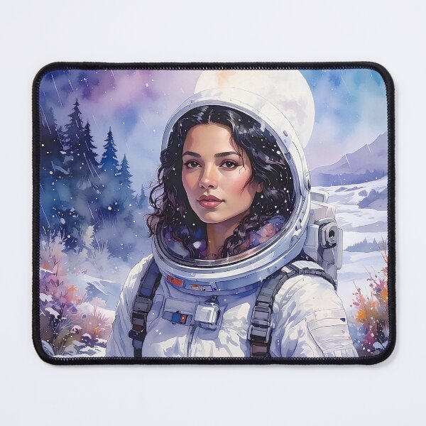 Item preview, An astronaut in the snowy planet designed and sold by Creative Visualize.