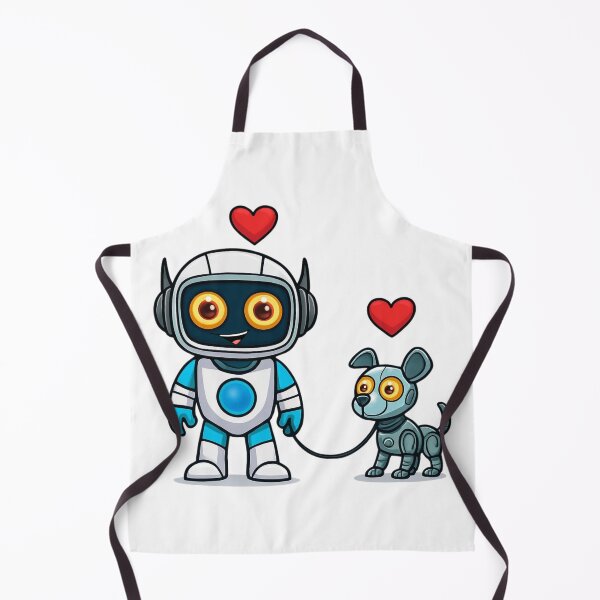 Item preview, Cute Robot & Robodog designed and sold by Digitaload.