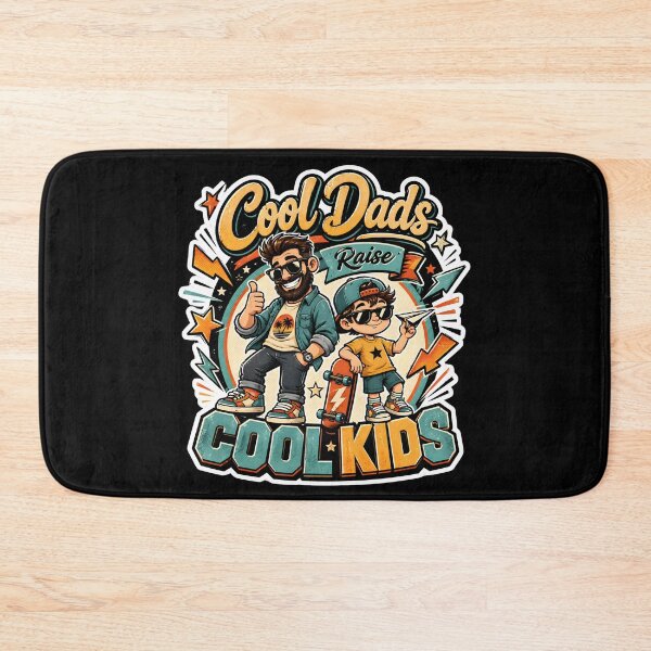Item preview, Cool Dads Raise Cool Kids - Funny Retro  Graphic designed and sold by Winakuart.