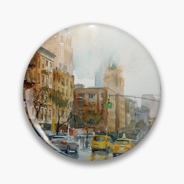 Item preview, Rainy Midtown Manhattan, NY designed and sold by caracatita75.