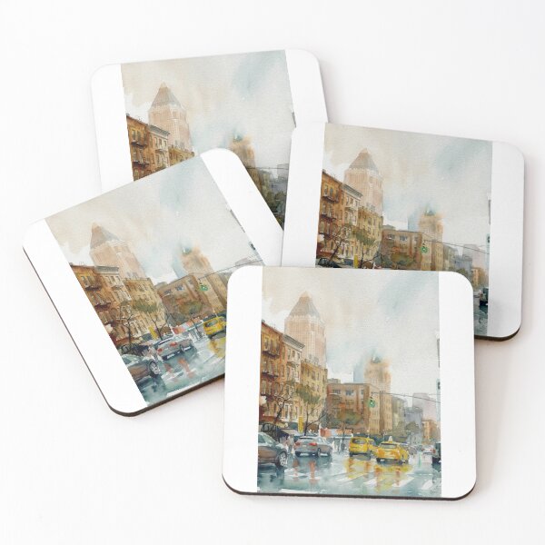 Item preview, Rainy Midtown Manhattan, NY designed and sold by caracatita75.