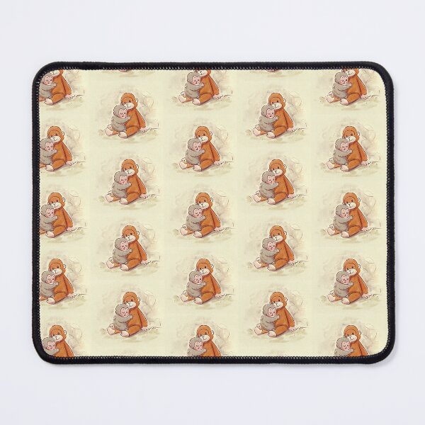 Item preview, THE LITTLE MONKEY PUNCH'S HUG designed and sold by trixilustra.