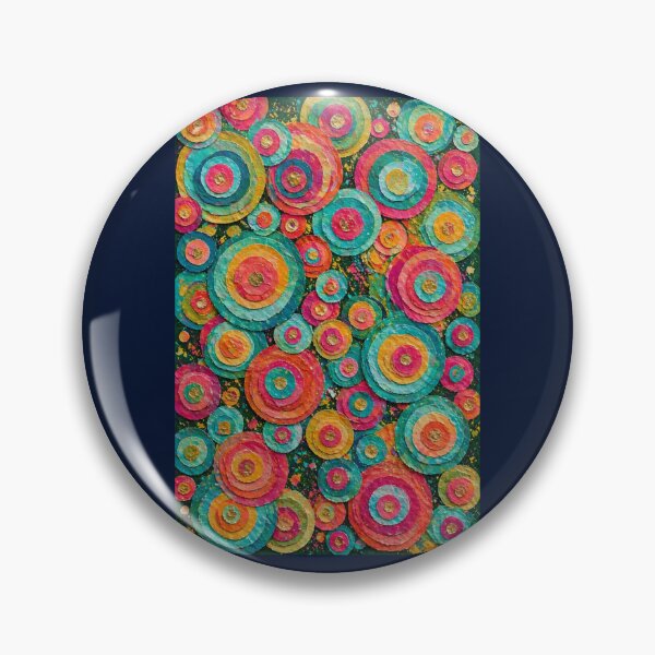 Item preview, navy circles designed and sold by Christina Lumenara.