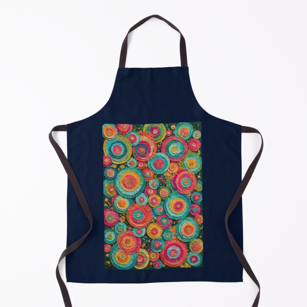 Item preview, navy circles designed and sold by Christina Lumenara.