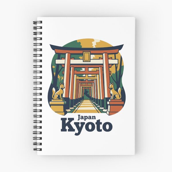 Item preview, Kyoto Fushimi Inari Bold Retro Travel Art designed and sold by Inkworksbyshery.
