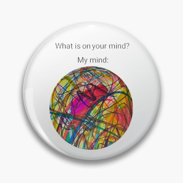 Item preview, What Is On Your Mind? Funny Gift For Dreamers designed and sold by MiraAmiStudio.