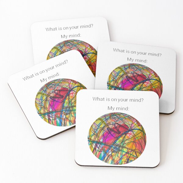 Item preview, What Is On Your Mind? Funny Gift For Dreamers designed and sold by MiraAmiStudio.