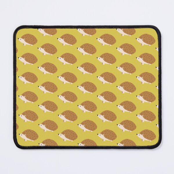 Item preview, Cute hedgehogs on yellow designed and sold by Jennifer Ladd.