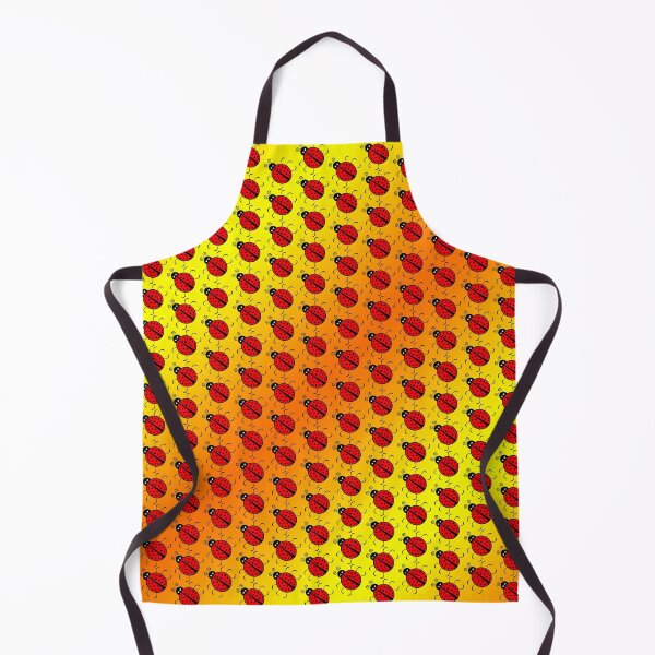 Item preview, Radiant Ladybug Pattern - Golden Glow designed and sold by Lainey1978.