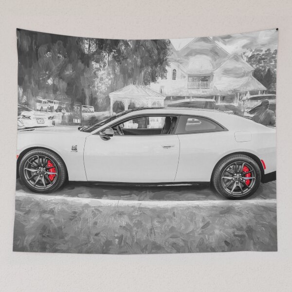 Item preview,  2025 White Charger Daytona EV X132 designed and sold by RichFrancoCars.