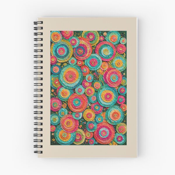 Item preview, cream circles designed and sold by Christina Lumenara.