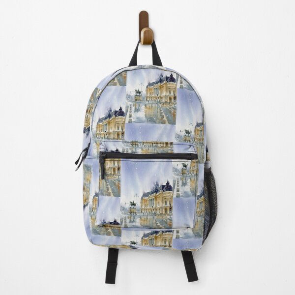 Item preview, Central University Library Bucharest – Watercolor Cityscape designed and sold by caracatita75.