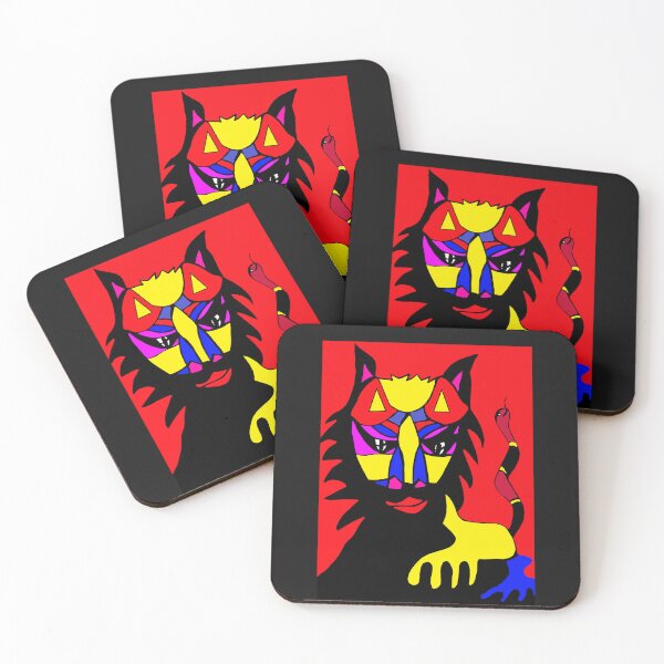 Item preview, Lobo y Serpiente / Wolf and Snake designed and sold by ZunZunArt.