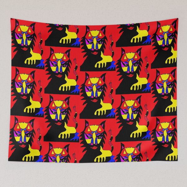 Item preview, Lobo y Serpiente / Wolf and Snake designed and sold by ZunZunArt.