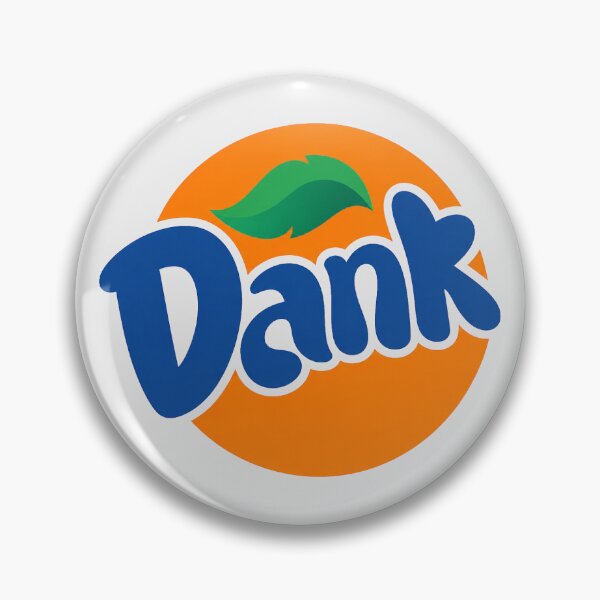 Item preview, Bold “Dank” Logo with Orange Slice Backdrop and Leaf Accent – A Playful 420-Inspired Design designed and sold by Analog Aura .