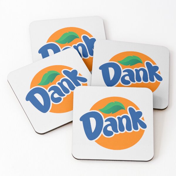 Item preview, Bold “Dank” Logo with Orange Slice Backdrop and Leaf Accent – A Playful 420-Inspired Design designed and sold by Analog Aura .