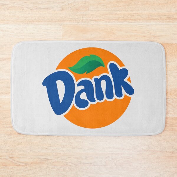 Item preview, Bold “Dank” Logo with Orange Slice Backdrop and Leaf Accent – A Playful 420-Inspired Design designed and sold by Analog Aura .