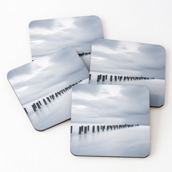 Item preview, Minimalist Long Exposure Seascape Posts designed and sold by PixorStudio.