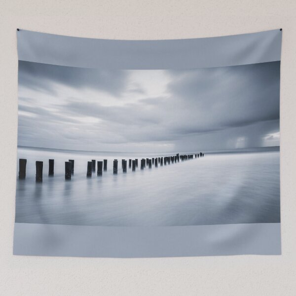 Item preview, Minimalist Long Exposure Seascape Posts designed and sold by PixorStudio.