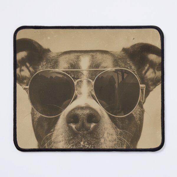 Item preview, COOL DOG – Vintage Home Art Print designed and sold by MarkedArtPrints.