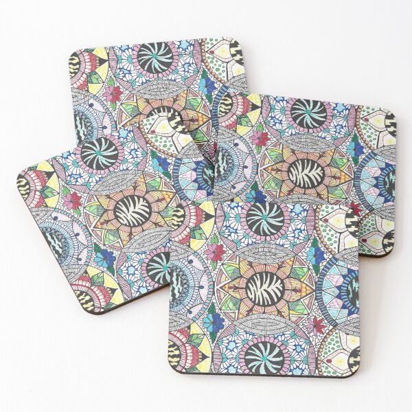Item preview, Charlotte - Hand Drawn Mindful ASMR Mandala Pattern designed and sold by AJPrettyObscene.