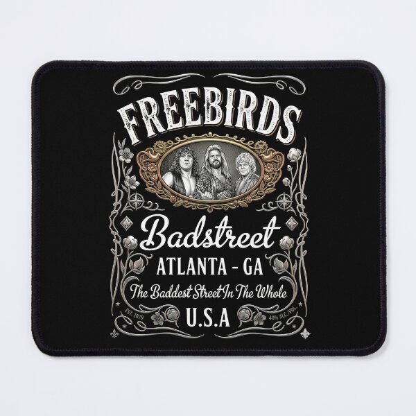 Item preview, Freebirds Badstreet USA Whiskey Label Tribute Professional Wrestling GraphicThe designed and sold by The Irish Whip.