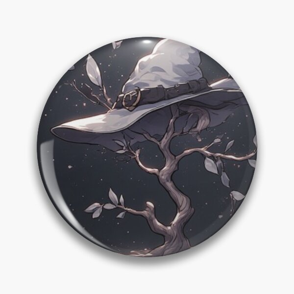 Item preview, witch hat tree ink  designed and sold by Icarios.