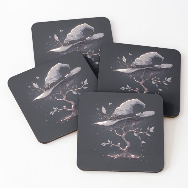 Item preview, witch hat tree ink  designed and sold by Icarios.