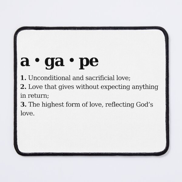 Item preview, What is... Agape designed and sold by CristoTodoDia.