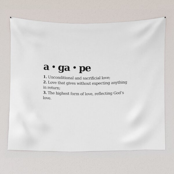 Item preview, What is... Agape designed and sold by CristoTodoDia.