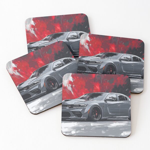 Item preview, Gunmetal Grey Charger SRT – Pop Art Edition IX designed and sold by AutoPopStudio.