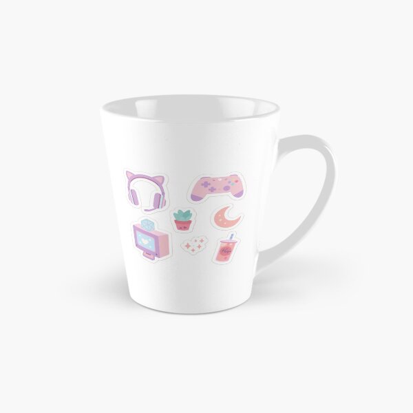 Item preview, Cute Gamer Girl Aesthetic Sticker Sheet Cozy Gaming Pack designed and sold by PawfectStickersCo.