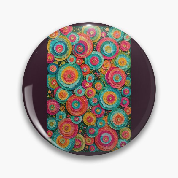 Item preview, plum circles designed and sold by Christina Lumenara.