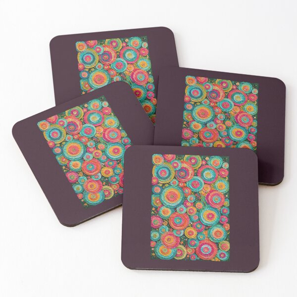 Item preview, plum circles designed and sold by Christina Lumenara.