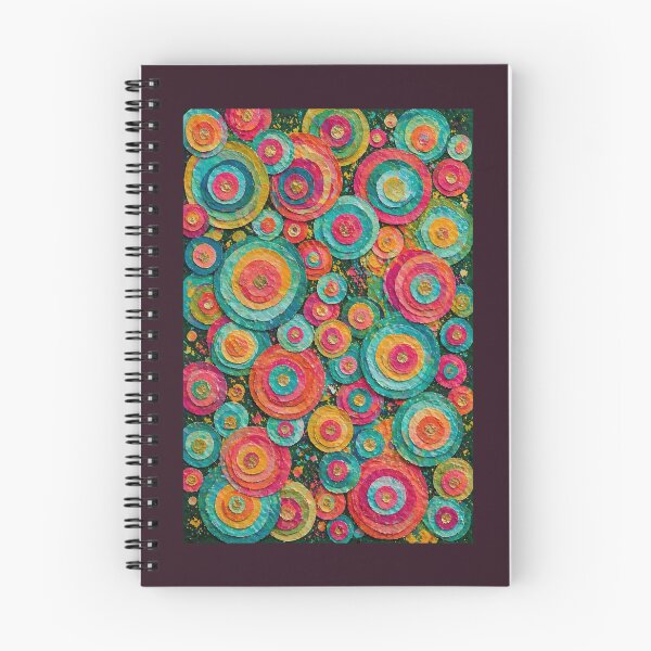 Item preview, plum circles designed and sold by Christina Lumenara.