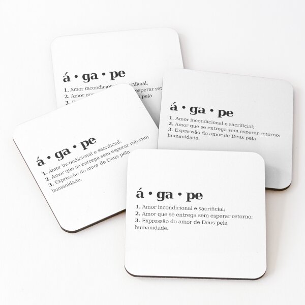 Item preview, O que é... Ágape designed and sold by CristoTodoDia.